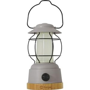 Bild für BERGER Hopuni Pro LED Campinglampe │aufladbare Outdoor Lampe dimmbar │kabellose Campinglaterne mit Akku & USB Kabel │ für Camping Zelt & Stromausfall (grau)