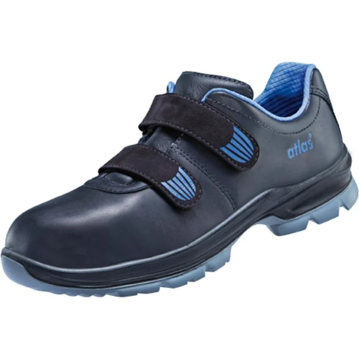 Atlas alu-tec 245 XP 2.0 S3 Halbschuh, Sicherheitsschuh mit Aluminiumkappe, wasserdichtem Glattleder und flexibler Passform, Weite 10, Größe 41