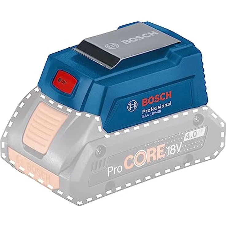 Bosch Professional 18V System Ladegerät GAA 18V-48 (kompakter USB-Ladeadapter, mit 2x 2,4 A Ladestrom) – Bild 1