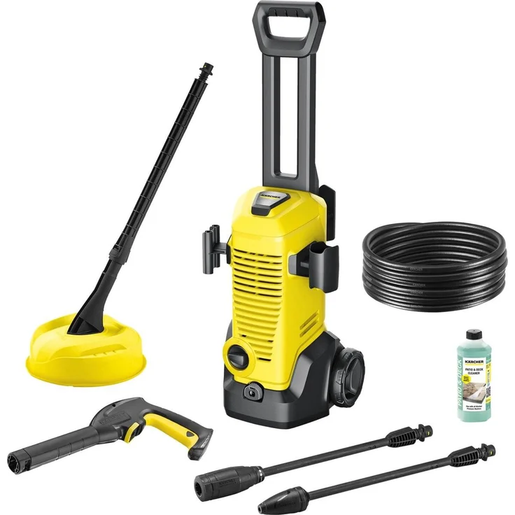 Kärcher K 3 Home, Hochdruckreiniger mit 120 bar Druck, 1600 W Elektromotor und integriertem Reinigungsmitteltank