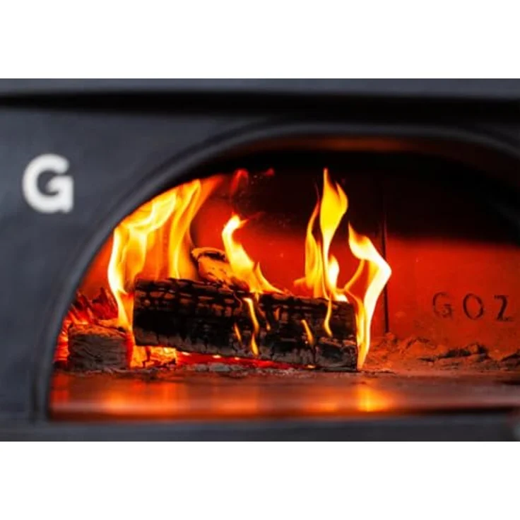 GOZNEY° Gozney Dome Pizzaofen, Dual-Fuel mit 500 °C Temperatur, inkl. Cordierit-Steinplatte und Gasbrenner – Bild 6