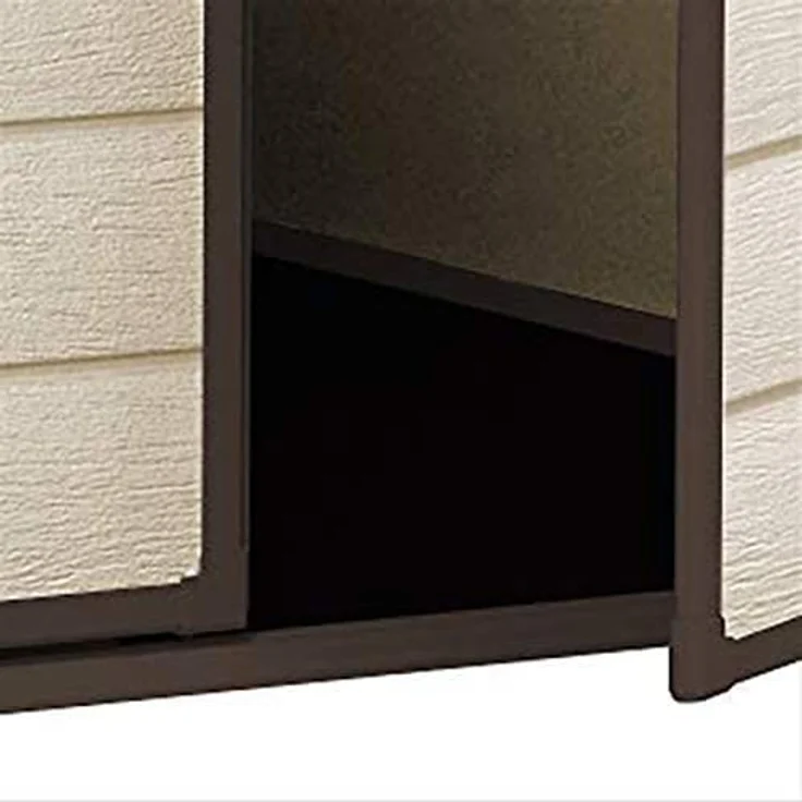 Keter Gerätehaus Manor 4x6, Beige, 3,8 m³ Rauminhalt, wetterfest – Bild 2