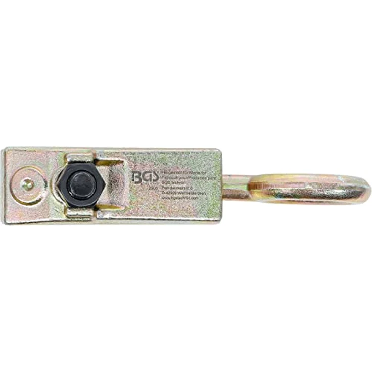 BGS Türgriff + Fenstergriff, Karosserie-Richtklemme 43 mm, max. 5 t Zugrichtung, Sicherungsvorrichtung, Klauenbreite 43 mm, blau – Bild 3