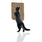 Rohrschneider® Kratzmatte Katze eckig | Kratzbrett | Seegrasmatte | Kratzmatte Katze Wand | Katzen Kratzbrett einzeln oder 2er Set (Einzelartikel)