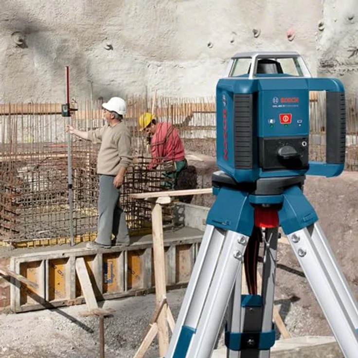 Bosch Professional Rotationslaser GRL 400 H + LR 1, selbstnivellierend mit IP56 Schutz, in L-Boxx – Bild 3