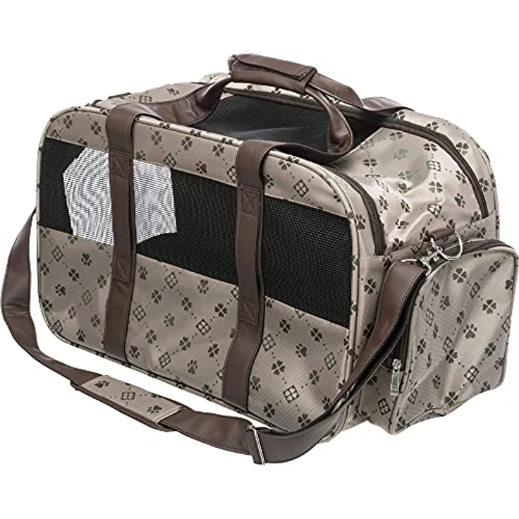 Trixie Tasche Maxima erweiterbar 33x32x54 cm beige-braun – Bild 2
