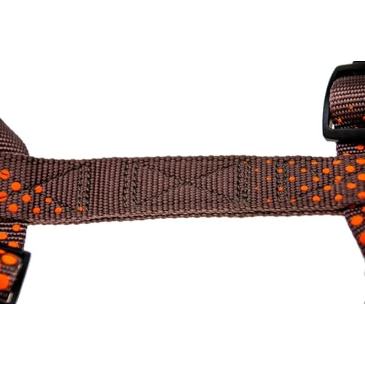 Karlie Hunde-Geschirr Art Sportiv Plus Geschirr mit gedrucktem Motiv Mix and Match, langlebiges Nylonmaterial, verstellbare Größe, Schwarz – Bild 3