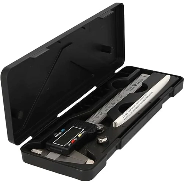 BRILLIANT TOOLS BT114900 Digitaler Messschieber, Silber, 235mm – Bild 3