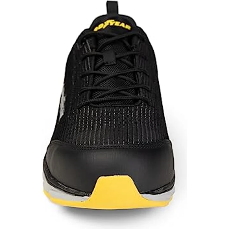 Goodyear Sicherheitsschuhe 1667 S1P, robuster Arbeitsschuh mit atmungsaktivem Mesh-Material, schwarz, Größe – Bild 2