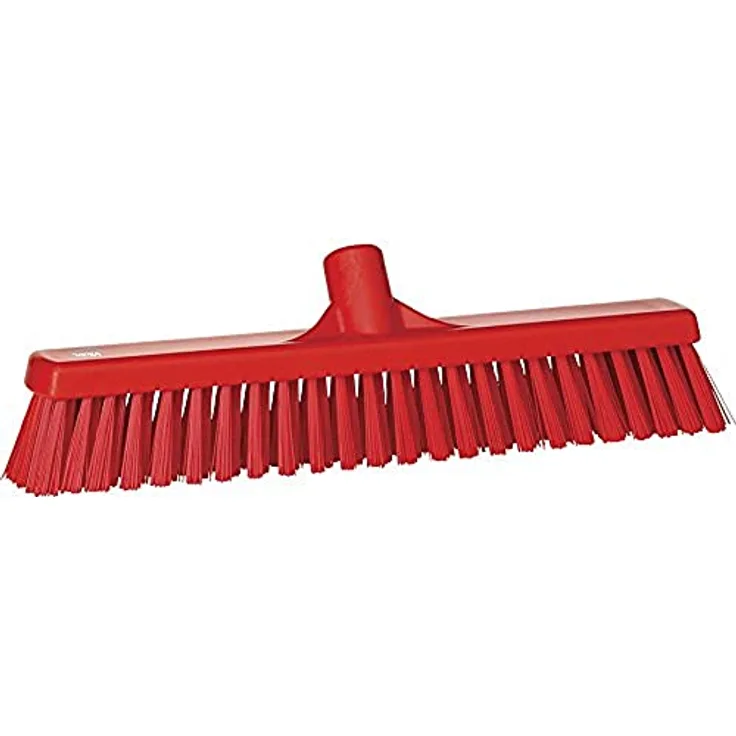 Vikan Straßenbesen, Borstenhärte weich, 410 mm breit, für universelle Reinigungsanwendungen, Polypropylen und Polyester