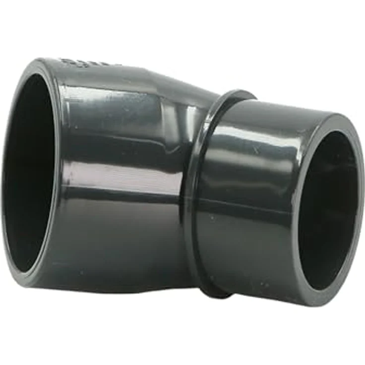 HAF PVC Fittings Winkel 45° reduziert, 40mm x 32/40mm, Klebemuffe x Klebemuffe/Klebestutzen, graues PVC-U, PN16 für Rohr, hohe Witterungsbeständigkeit – Bild 2
