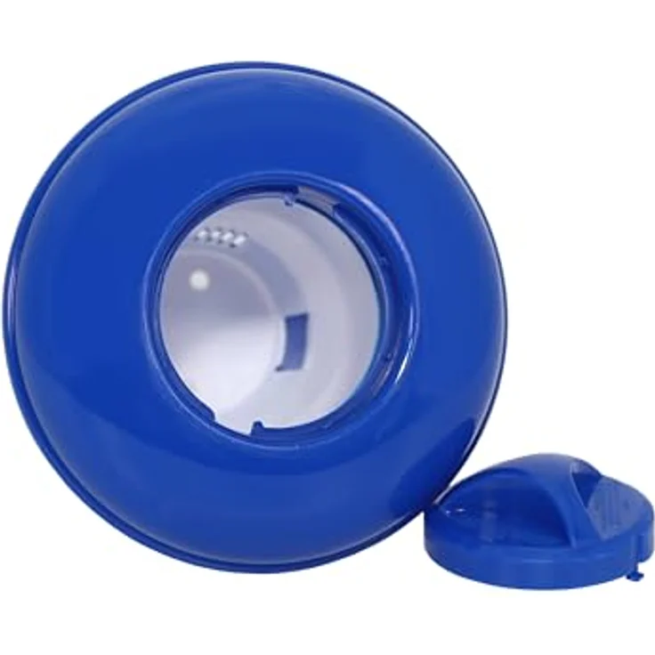 HAF Pool Dosierschwimmer 20g, Chemikalienschwimmer für Chlor & Brom Tabletten, verstellbares Dosiersystem in Blau – Bild 2