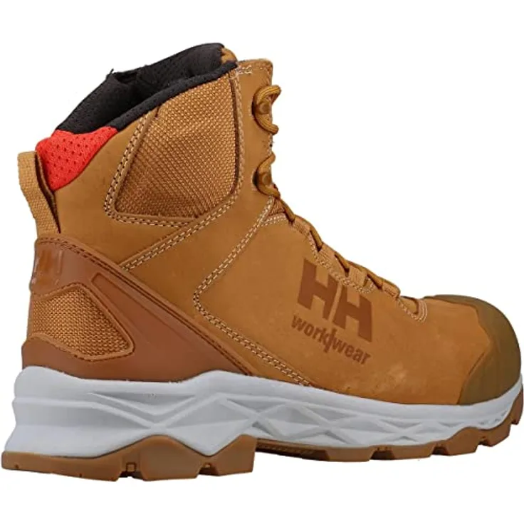 Helly Hansen Workwear Oxford Mid S3, Sicherheitsschuhe mit metallfreier Zehenkappe und pannensicherer Platte, Größe 46, Nubukleder