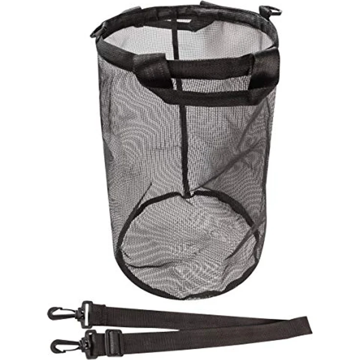 Windhager Erntetasche Gemüse, Gartentasche, Hilfe zum Obst sammeln, Erntesack, Ø 26cm x 45cm, 06246, schwarz – Bild 4