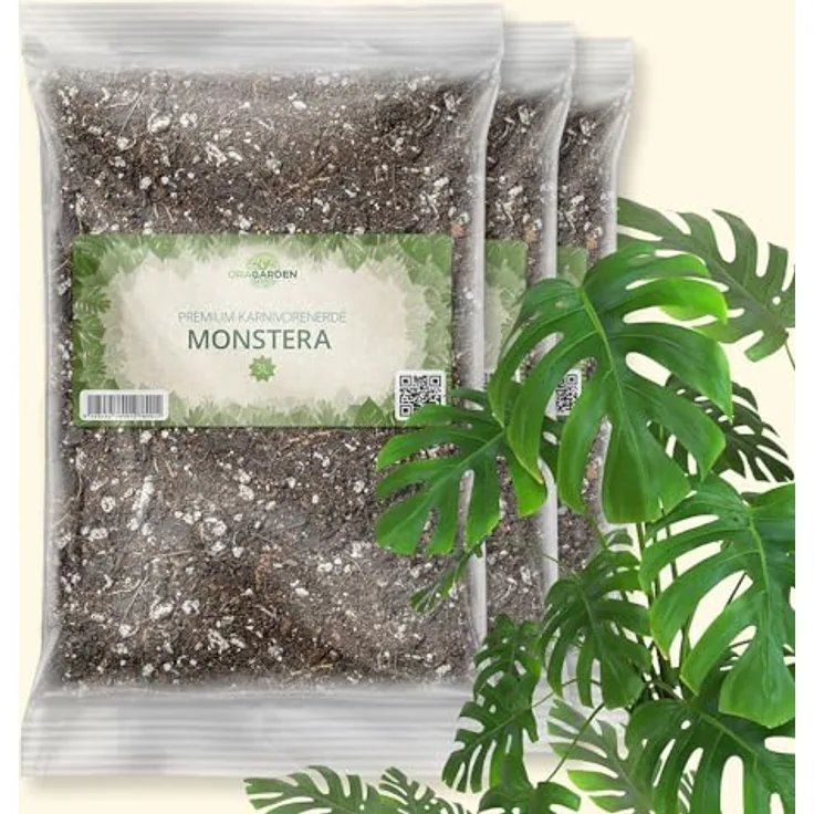 OraGarden Substrat Erde für Monstera, Blumenerde, Karnivorenerde Spezial Premium (9L) - Preisvergleich