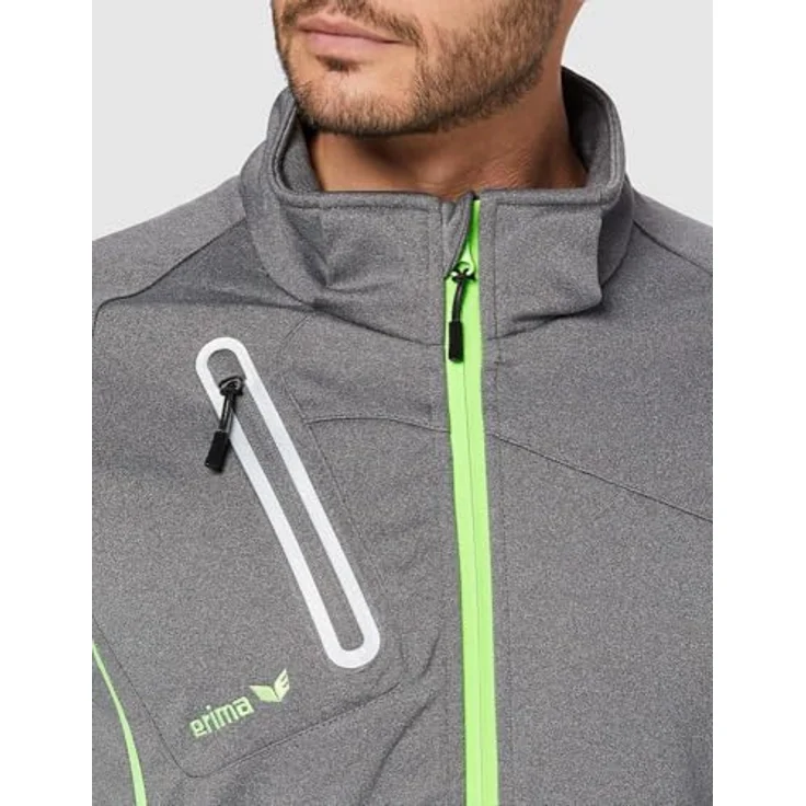 "Erima Softshelljacke Herren Softshelljacke Function, atmungsaktiv und wasserabweisend, Marine" – Bild 4