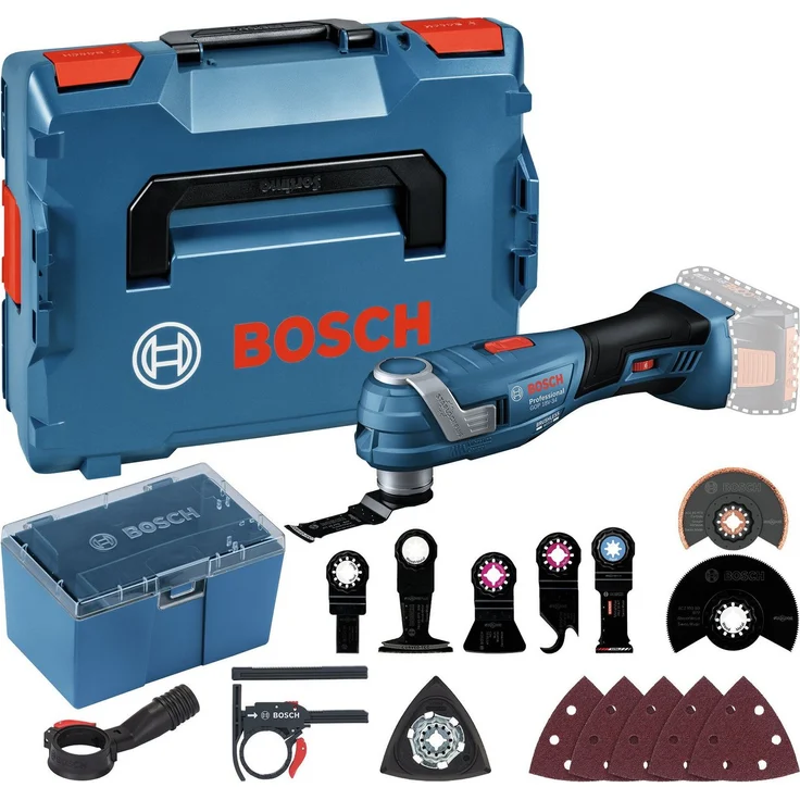 BOSCH Akku-Multischleifer GOP 18V-34, Oszillierendes Multifunktionswerkzeug mit Starlock Plus und Vibration Control - Preisvergleich – Bild 1