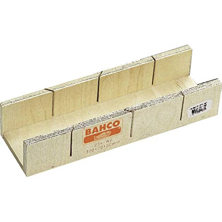 Bahco 234-W2 Schneidlade, stabile Mehrschichtholz-Konstruktion für 45°, 90° und 135° Schnitte – Bild 1
