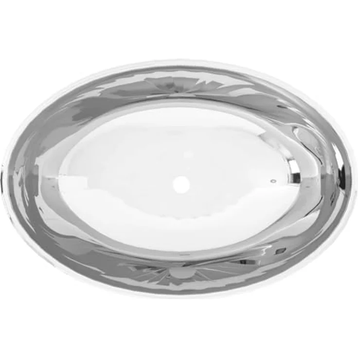 vidaXL Waschbecken 40 x 33 x 13,5 cm Keramik Silber – Bild 5