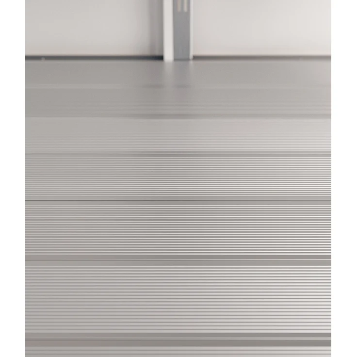Hörmann Aluminium Fußboden für "Juno" Gerätehäuser, silber, 310 x 214 cm, modular und robust mit Klick-System