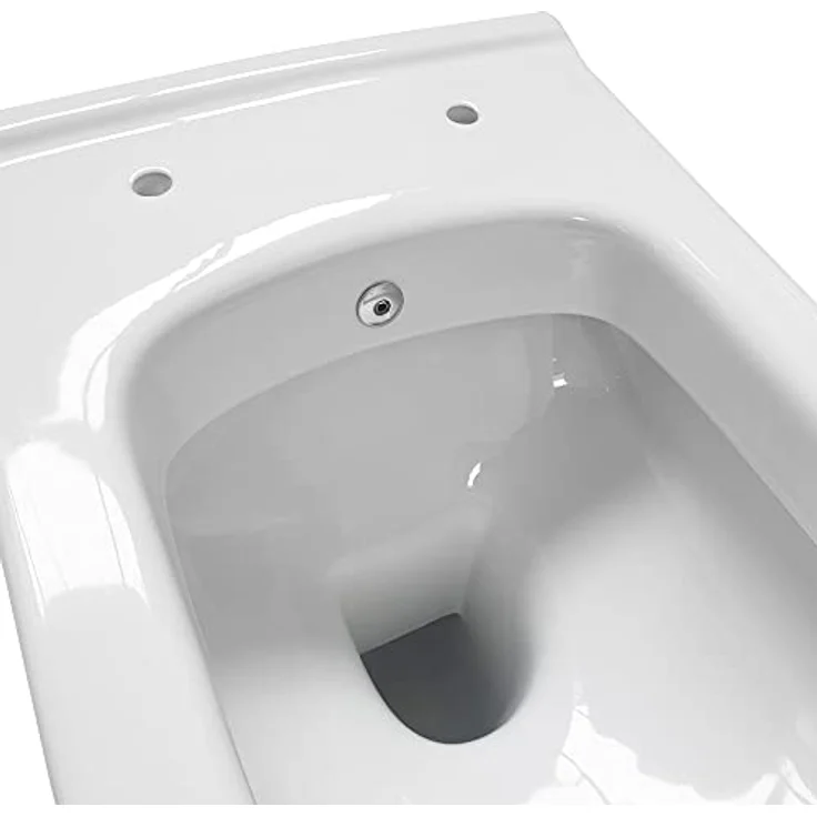Aloni Tiefspül-WC AL5508, wandhängend, Abgang waagerecht, Taharet/Bidet-Funktion, ohne Deckel – Bild 3