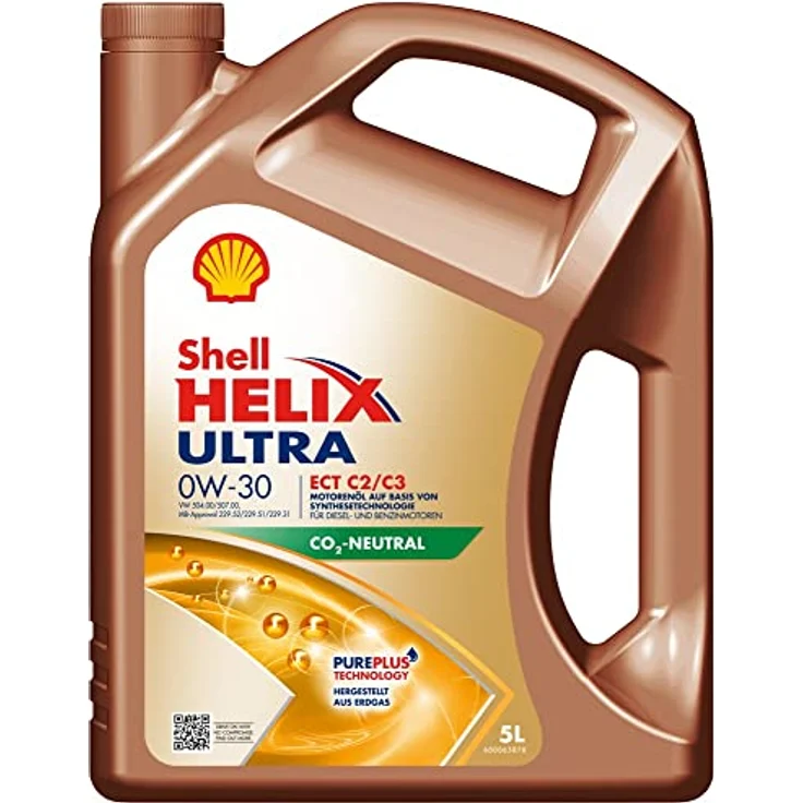 SHELL HELIX ULTRA ECT C2/C3 0W-30, 5L – Bild 2