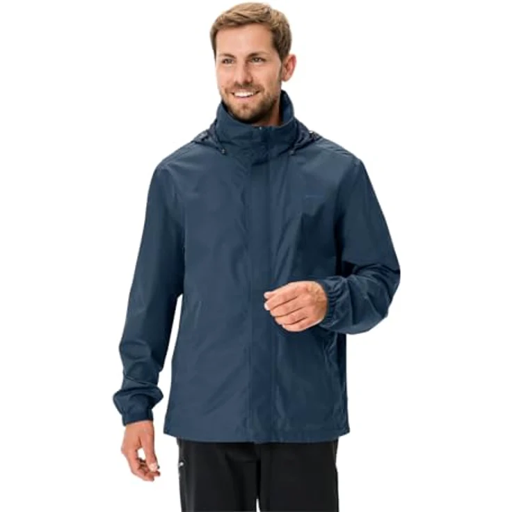 VAUDE Regenjacke, Leichte Wanderjacke, wasserdicht, winddicht und atmungsaktiv – Bild 3