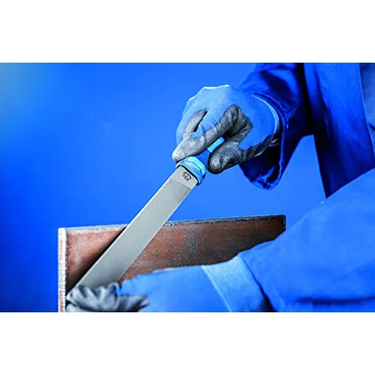 Pferd 11210308 Feilen für die Werkstatt nach DIN Flachstumpf Hieb 3 Werkstattfeile, Kreuzhieb H3, Länge 300mm – Bild 5