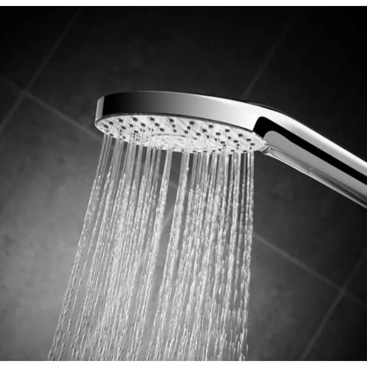 Ideal Standard IDEALRAIN EVO, Duschbrause mit 3 Strahlarten, 110mm Handbrause, chrom, 8 l/min – Bild 7