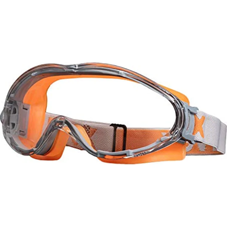 Uvex Ultrasonic Supravision Excellence Schutzbrille - Transparent-Grau-Orange – Bild 3