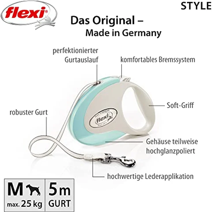 FLEXI 4000498032527 Bügel-Art Band, Azul, 229 g, 14.5 x 3.3 x 10.5 cm (Pack of 1) – Bild 2