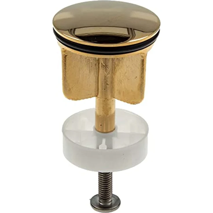 Exzenterstopfen Ø 40 mm Ablaufstopfen - vergoldet - Tecuro – Bild 2