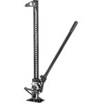 STAHLWERK Zahnstangenheber 48" 3t 104 cm Farm Jack Stockwinde Offroad Wagenheber, robust und vielseitig, gummiertem Griff und breitem Standfuß, in Schwarz