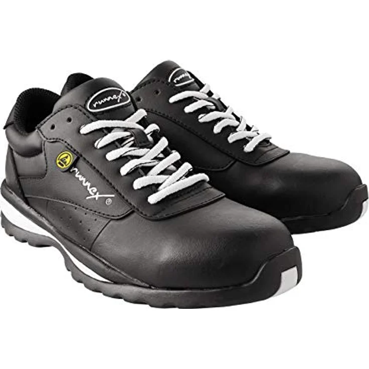 "RUNNEX S3-Sicherheitshalbschuhe Girlstar Sicherheitsschuh, Damen, hydrophobiertes Glattleder, weiß" – Bild 2