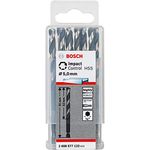 Bosch Accessories 2608577056 Metall-Spiralbohrer, HSS 5mm, Gesamtlänge 91mm, geeignet für Schlagbohrer