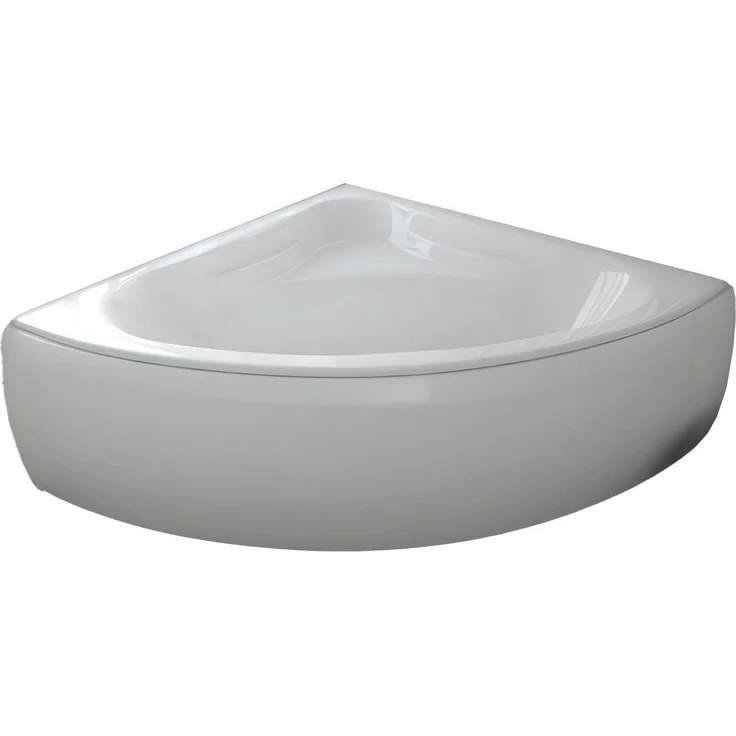JVmoebel Eckwanne Silikon-Schürze für modernen Ablauf, elegante Badezimmerlösung, Made in Europa