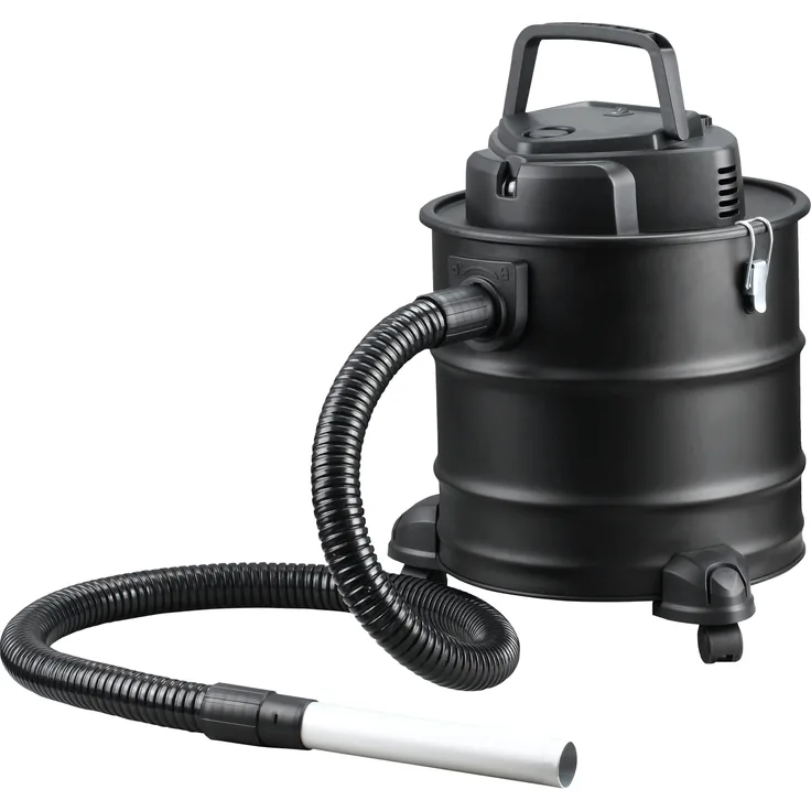 Firefix Aschesauger Premium, 800 W, mit Selbstreinigungsfunktion, grau