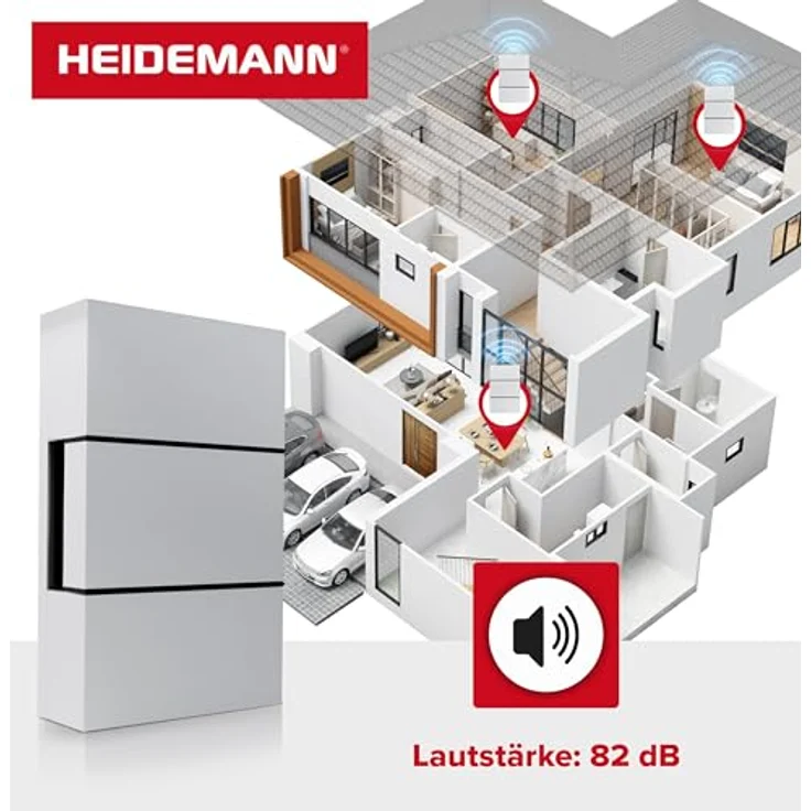 Heidemann Gong, weiß schwarz, HEIDEMANN – Bild 6
