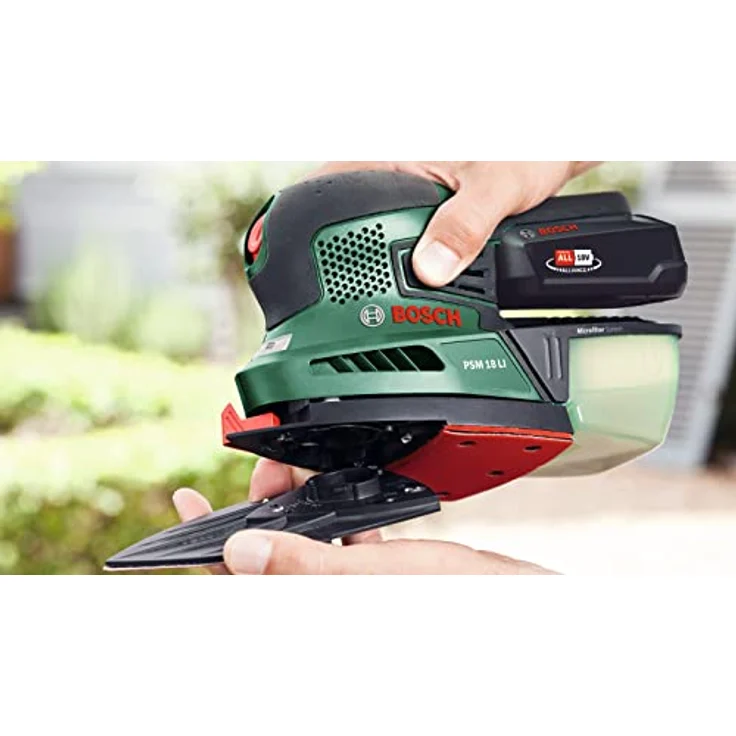 Bosch Professional Lamellenschleifvorsatz für Dreieckschleifer - Preisvergleich – Bild 6
