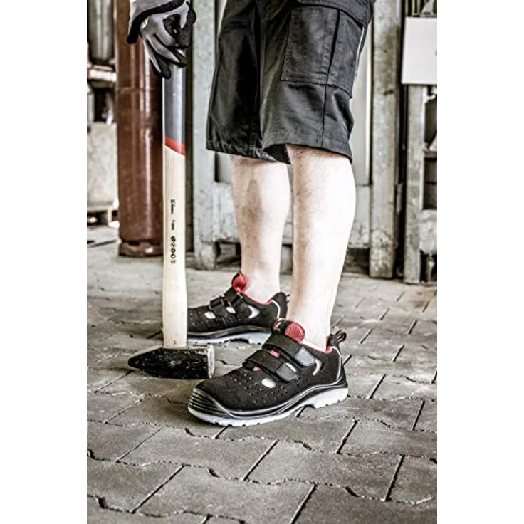 Nitras Sandale "Micro Step Summer", Sicherheitssandale mit rutschfester PU/TPU Laufsohle, metallfreier Zehenkappe und durchtrittsicherer Zwischensohle, ESD-fähig, Klimaklasse 1 – Bild 2