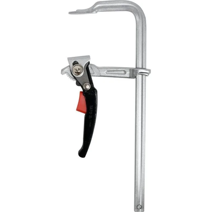 Yato YT-63953 Ratschenklemme, Handwerk und DIY, Chrom, Spannweite 9,5 mm - 1,95 cm