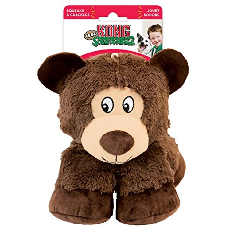 KONG - Stretchezz Legz Bär - L - 1 Stück, RSL11, Multi, 1 Stück (1er Pack) – Bild 3