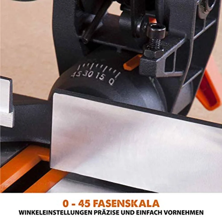 Evolution Power Tools - R210CMS Mehrzweck-Gehrungssäge, 210 mm (230 V) – Bild 12