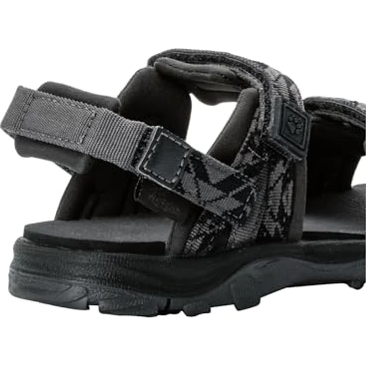 Jack Wolfskin 2 IN 1 SANDAL K Outdoorsandale, Kinder Sicherheitssandale mit einstellbaren Klettverschlüssen, abnehmbarem Fersenriemen und griffiger Gummisohle, blau – Bild 5