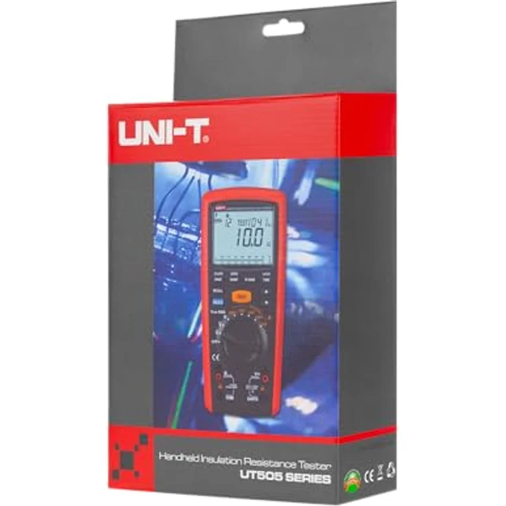 UNI-T UT505A/MIE0179 Multifunktions-Isolationstester mit automatischem Bereichswechsel und beleuchtetem LCD Display – Bild 6