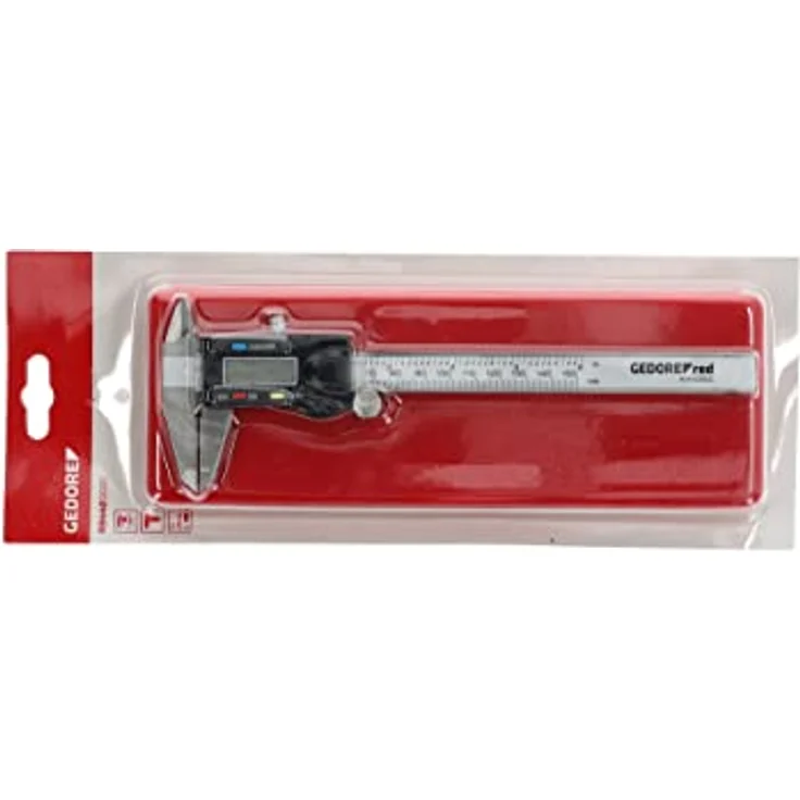 GEDORE red Digitaler Messschieber mit LCD Display in Kunstoffbox inkl. Ersatzbatterie – Bild 6