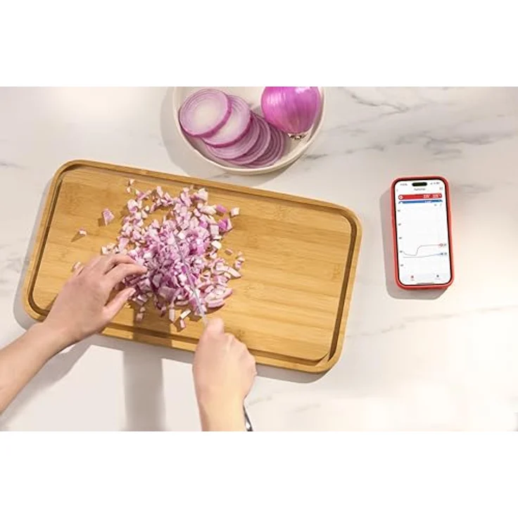 Weber Wireless Probe and Charger, Grillthermometer mit App-Steuerung und Lithium-Ionen Akku – Bild 9