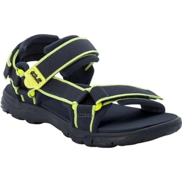 Jack Wolfskin Seven Seas 3 K, Unisex Sicherheitssandalen mit EVA-Mittelsohle und verstellbaren Fersenlaschen, Blau, Größe 39 – Bild 3