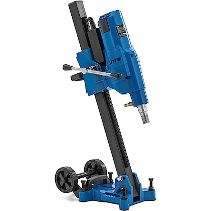 MSW MSW-DDM-A4250S Kernbohrgerät, 3380 W, 550 U/min, für Trocken- und Nassbohrungen, Aluminiumguss Konstruktion