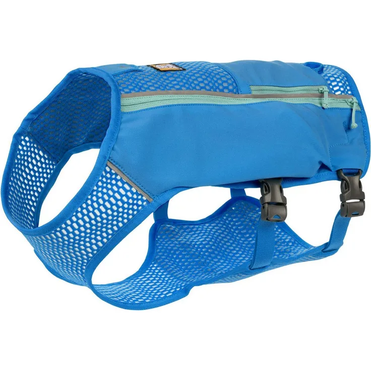 Ruffwear Trail Runnerв„ў 5080-410 Hundegeschirr, Leichte Laufweste für Hunde mit Taschen, Blue Pool